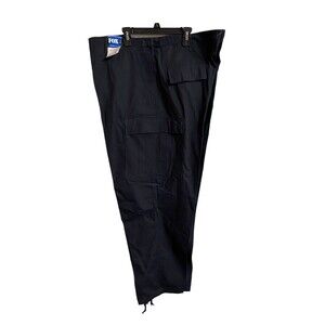 Fox Outdoor BDU Pants Mens 2X Regular Navy Blue Button Fly Tactical Uniform  NWT